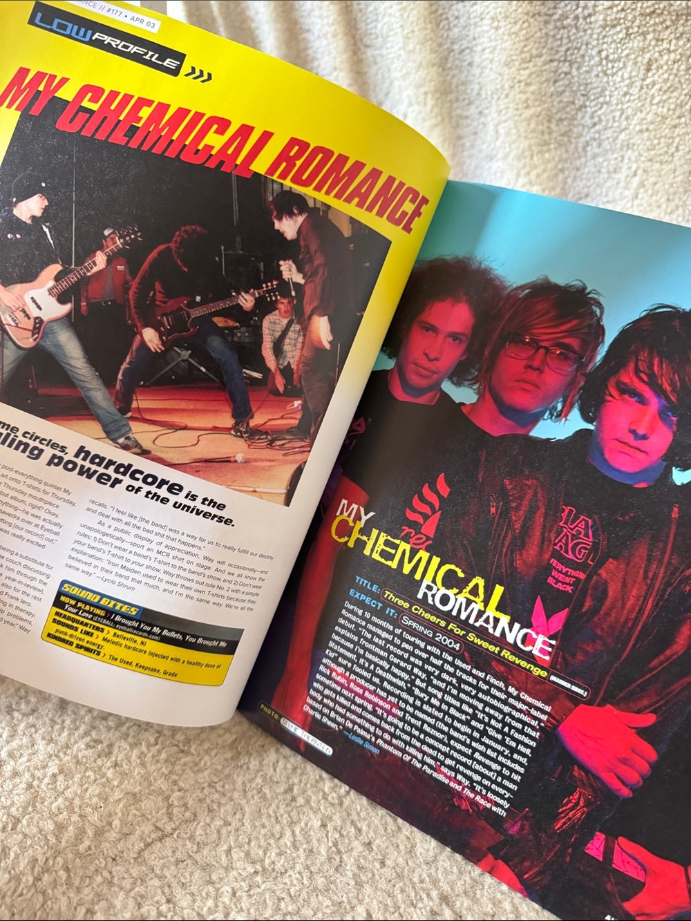 Alt Press My Chemical Romance Exclusive—2018 - Picture 5 of 6